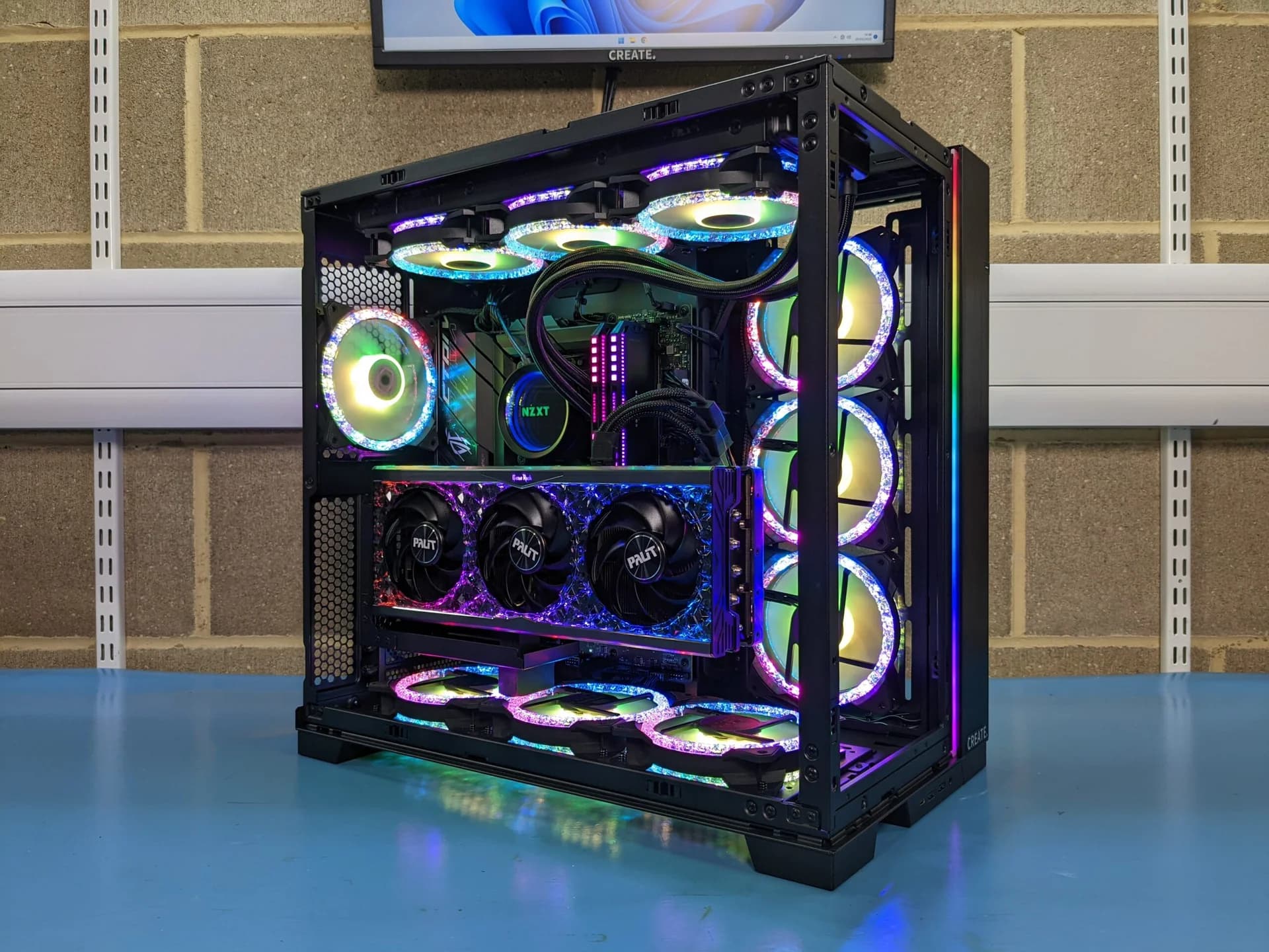 Custom gaming PC built by CREATE PCs