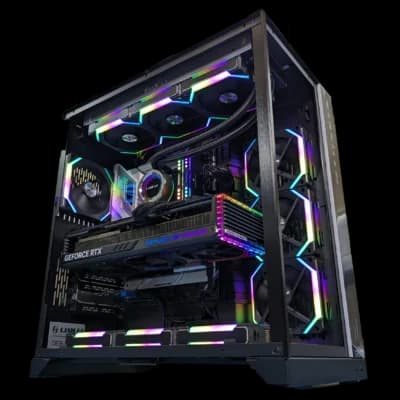 Lian Li case PC with RTX 4090 and Intel Core i9-13900K